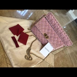 Valentino Garavani Medium Quilted Top Handle Bag